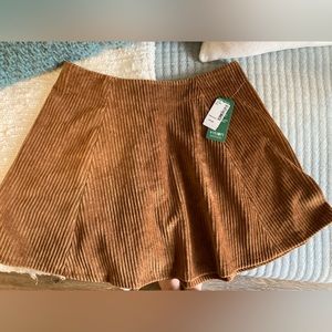 BNWT Twin Corduroy Skater Skirt